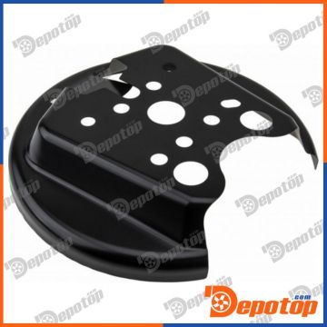 Déflecteur, disque de frein arrière pour PEUGEOT | HTO-PE-005, 1606233780